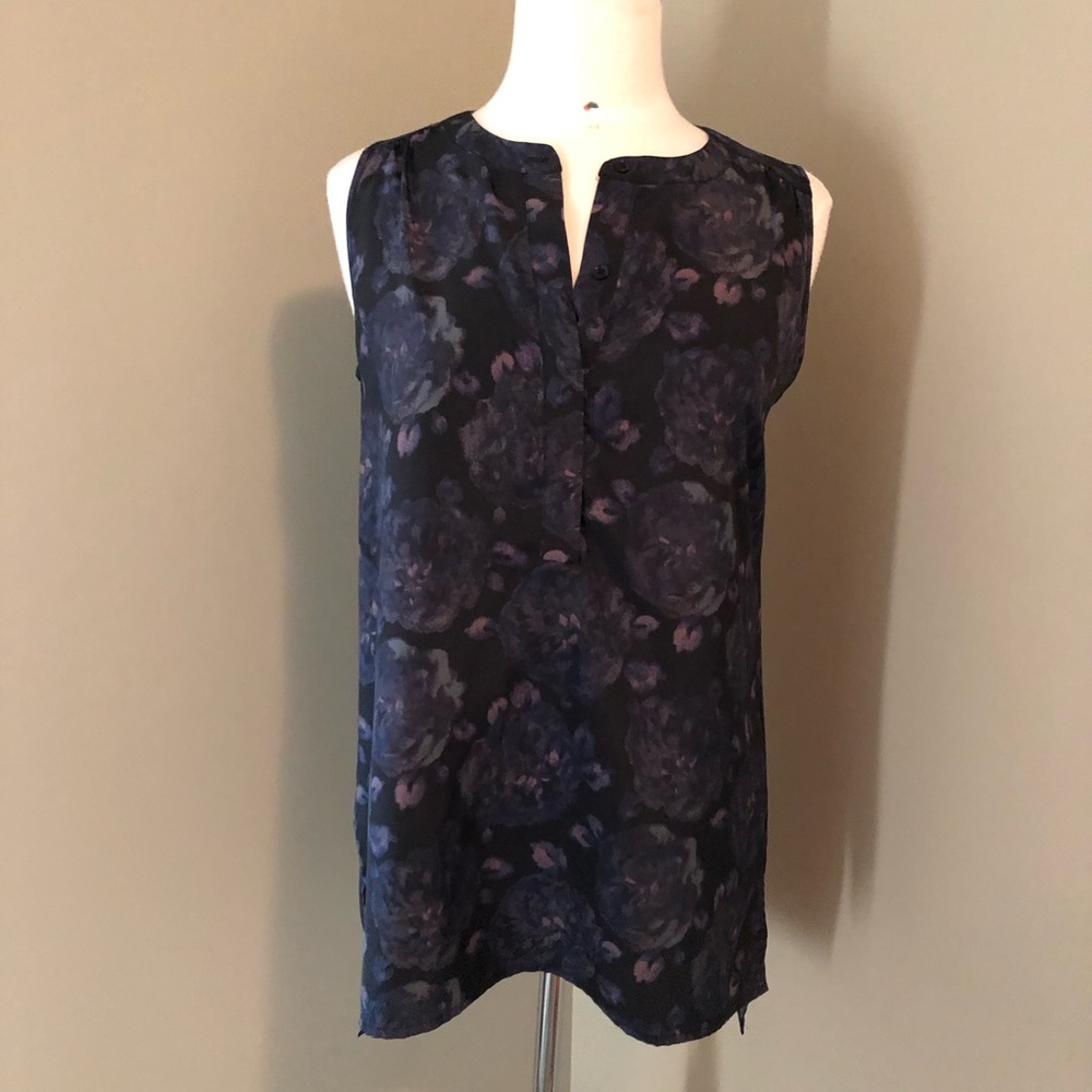 Loft Silky Tank Top Sleeveless Size Small